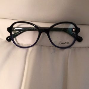 Eye glasses blue / black - 52 - Chanel new.